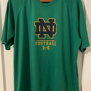Notre Dame Football Under Armour Men’s Large T-shirt